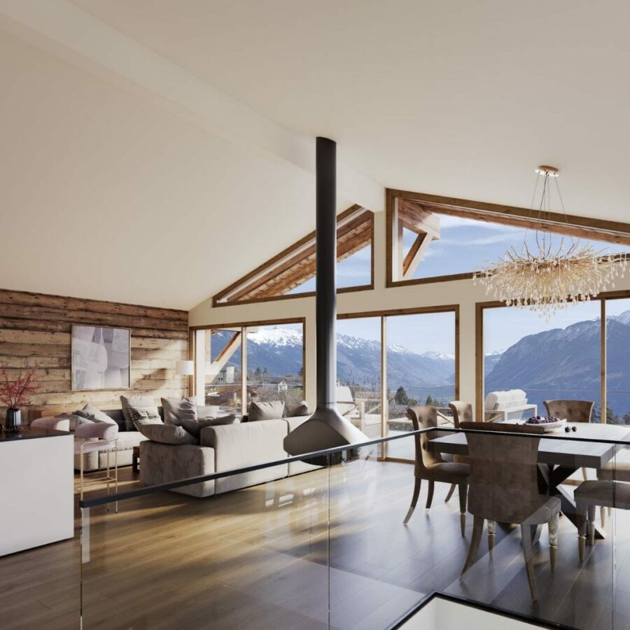 PRIVATE PROPERTY – SION – SWITZERLAND